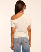Stella Knit Off-The-Shoulder Tee