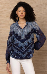 Elouise Silk Coton Top