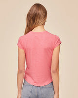 Baby Crew Tee - Spiced Hibiscus