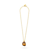 Rock Stone Pendant Necklace- Tiger’s Eye