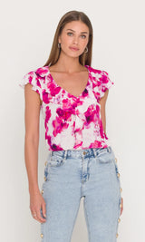 EVERHEART GEORGETTE BLOUSE
