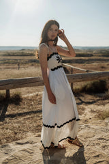 SABA STRAPS LONG DRESS