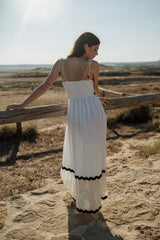 SABA STRAPS LONG DRESS