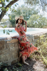 ST BARTS MEXICAN LONG DRESS