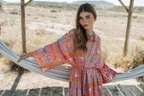 MAUI ORANGE KIMONO