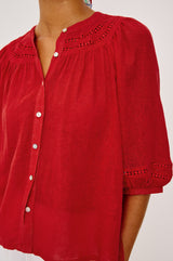 Rails X Giadzy Theia Top
Tomato