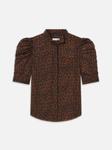 The Gillian Top LIGHT LEOPARD