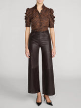 The Gillian Top LIGHT LEOPARD