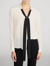 The Contrast Tie Shirt