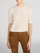 The Gathered Honeycomb Sweater