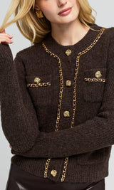 SELMA CHAIN CARDIGAN