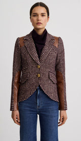 Saddle-Patch Equestrian Blazer