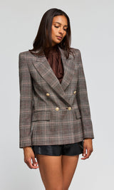 MAVERICK GLEN PLAID BLAZER