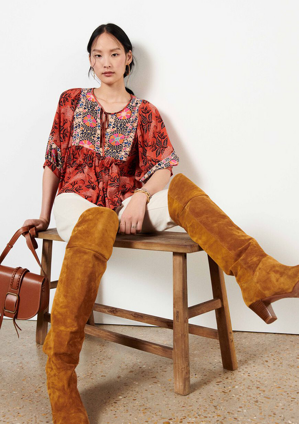 Ba&sh Garry Top Orange