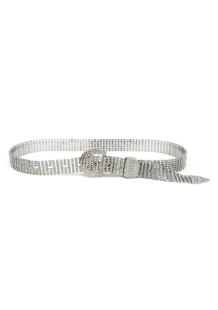 Thick Belt with crystal embellishment