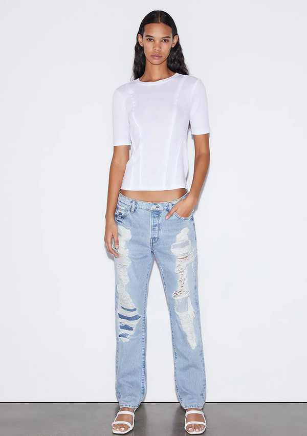 Frame Le Drench Slouch Jean