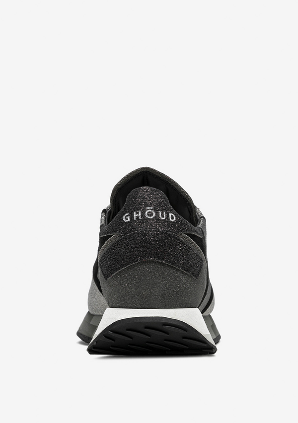 Ghoud Star Low Black Silver Glitter